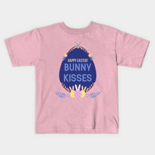 Happy Easter Easter Eggs Easter Egg Hunt Easter Bunnies Kids T-Shirt